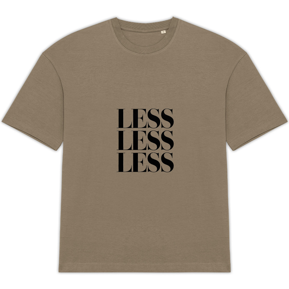 LESS³ Oversize Tee - front_0