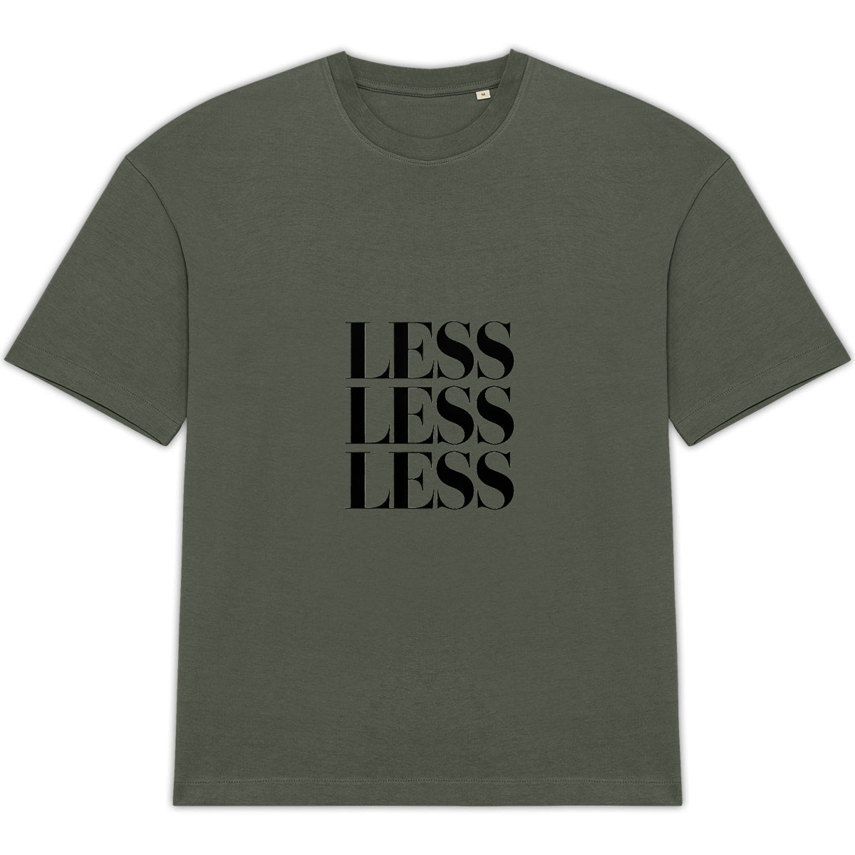 LESS³ Oversize Tee - front_1