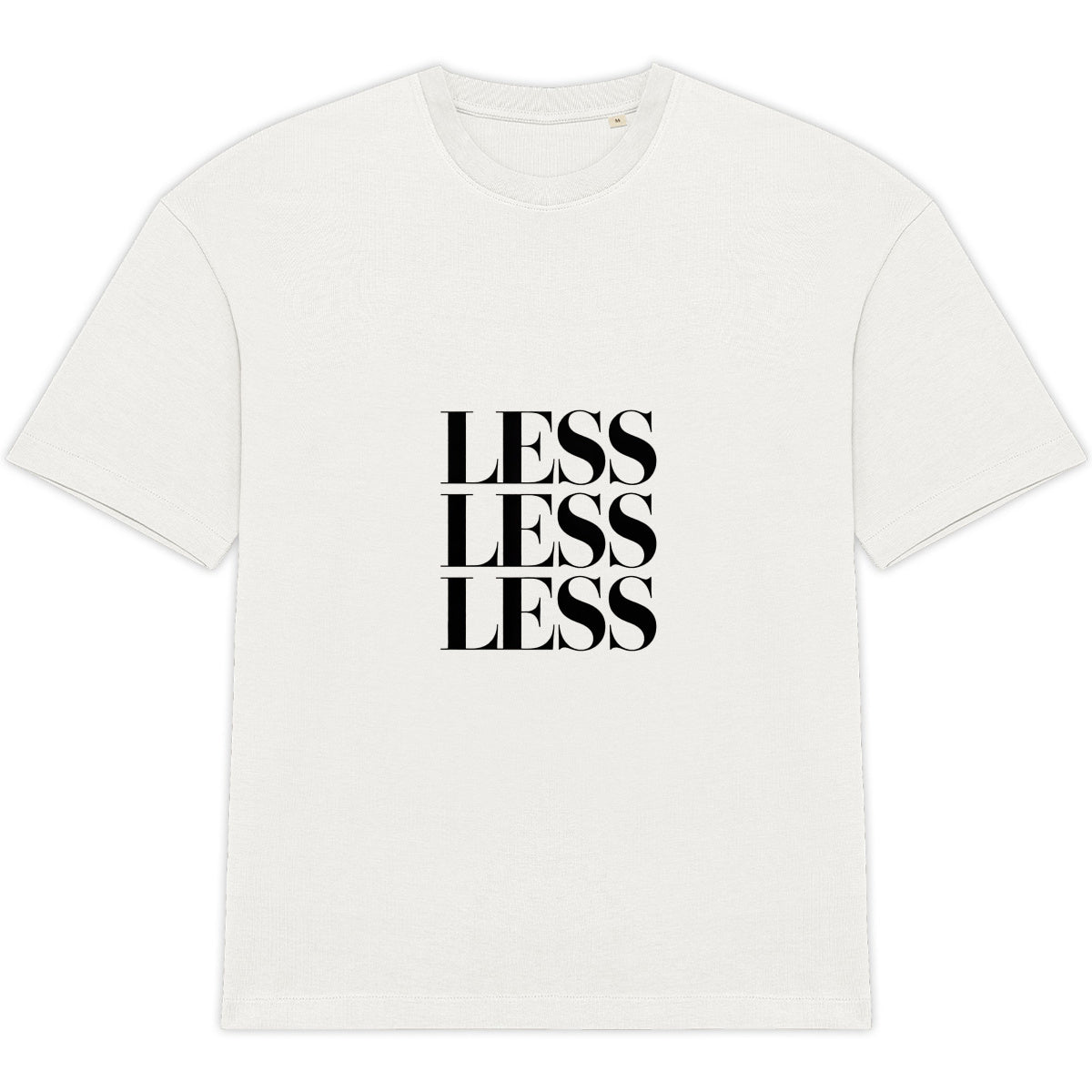 LESS³ Oversize Tee - front_2