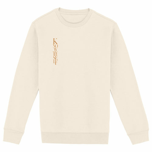 KnowThyself_Sweat - front_ivory